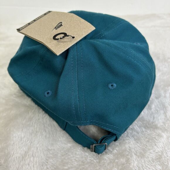 Nike Club Turquoise Blue NEW Adjustable Strapback Hat Cap Mens Unisex Size M/L - Picture 3 of 5